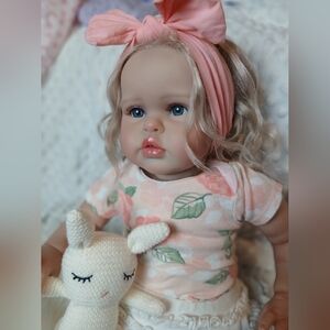Realistic Reborn Doll Toddler Baby Girls Kids Toy Therapy Womens Collectable Ell